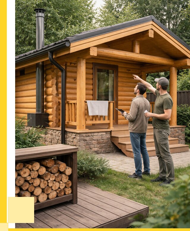 Бани для дачи под ключ в Дзержинском от 255850 р. | ЭриданДзж