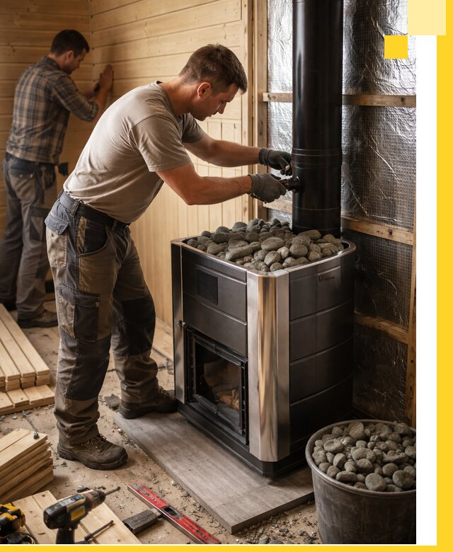 Проектирование и строительство парилок для бани в Дзержинском под ключ