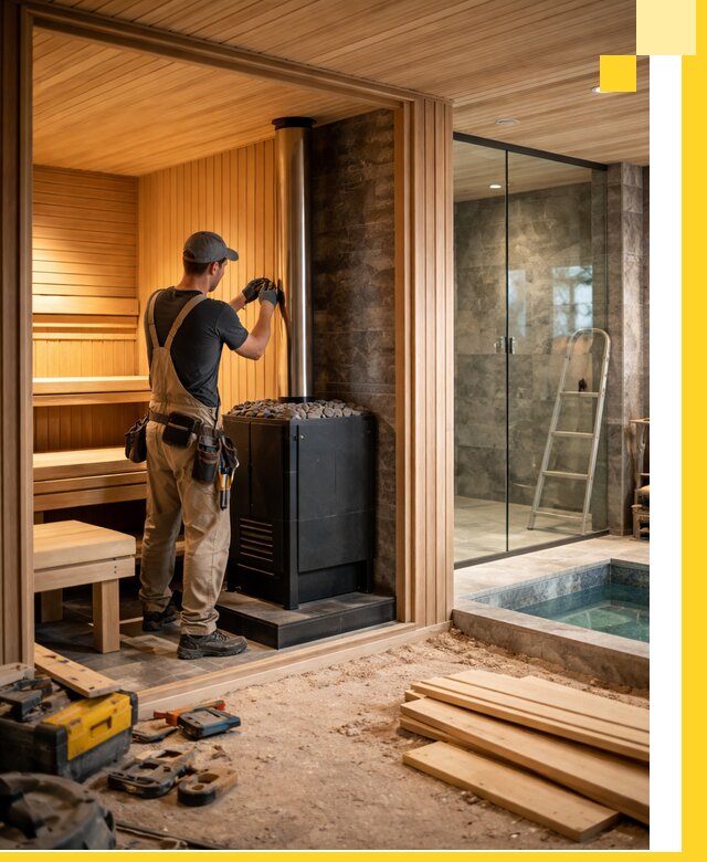 Полное строительство банных комплексов под ключ в Дзержинском