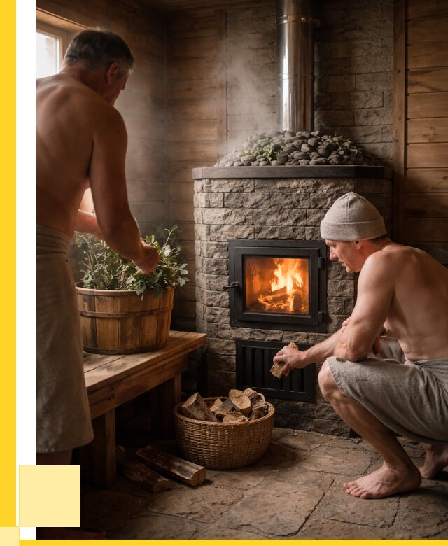 Банные печи под ключ в Дзержинском от 46053 р. | ЭриданДзж кирпичная