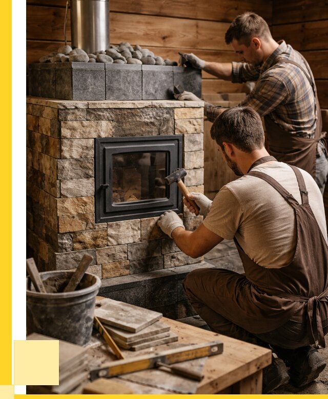 Облицовка банной печи в Дзержинском от 15351 р. | ЭриданДзж