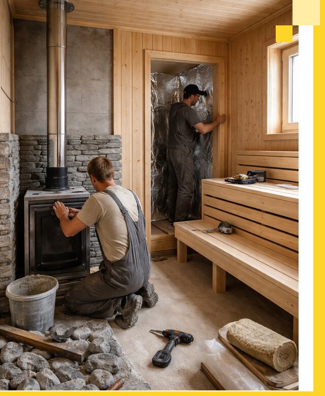 Строительство и изготовление бань под ключ в Дзержинском