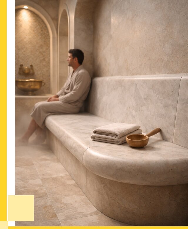 Сиденья для хамама в Дзержинском под ключ от 12281 р. | ЭриданДзж