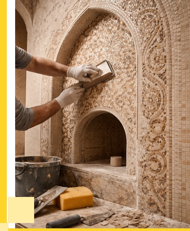 Мозаика для хамама в Дзержинском под ключ от 5117 р. | ЭриданДзж